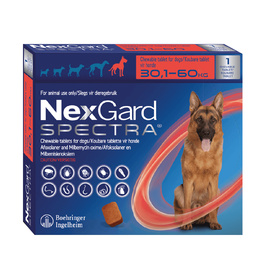 Nexgard Spectra 30,1 - 60 Kg