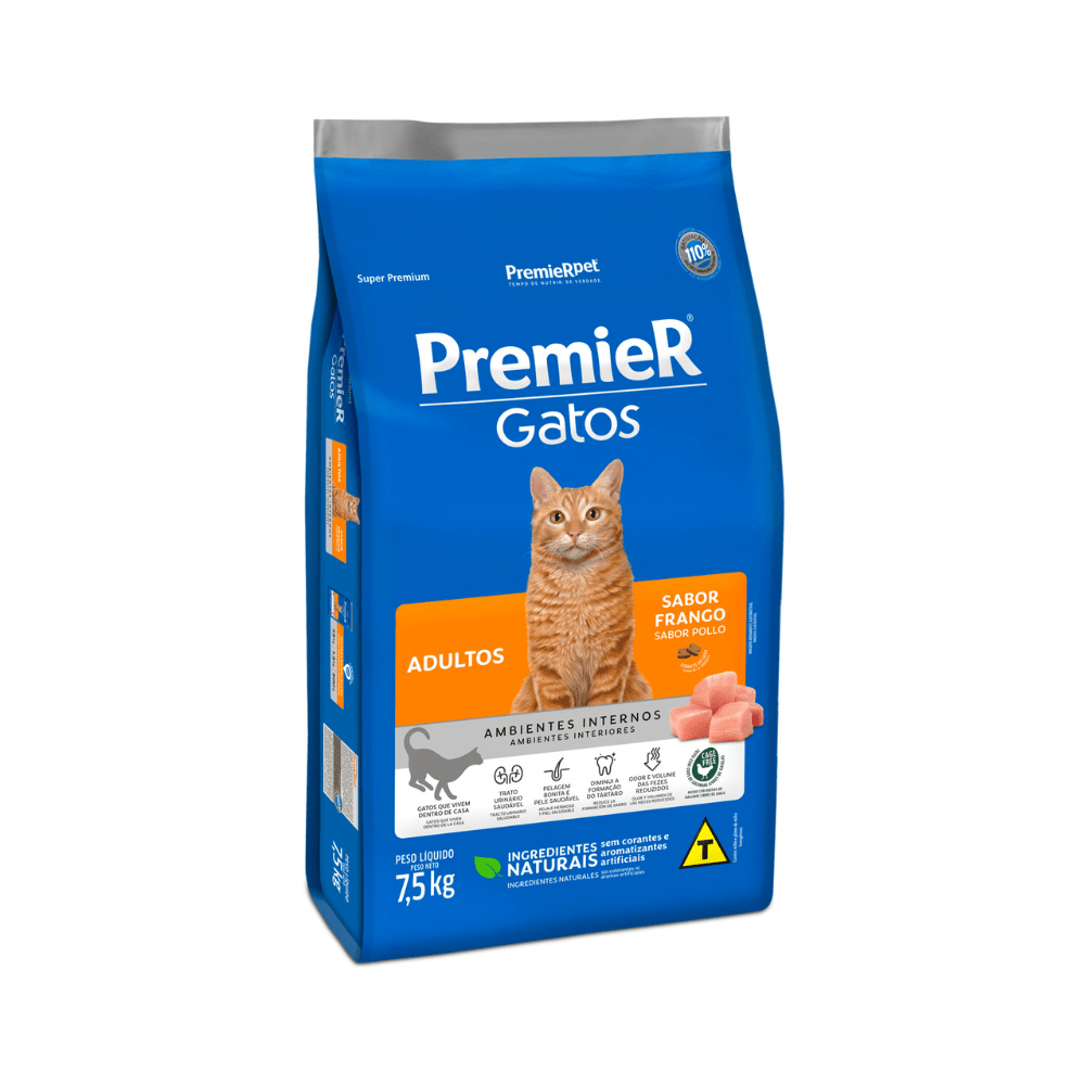 Premier Gato Adulto - Pollo - 7.5 Kg