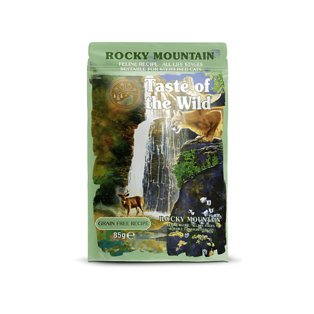Taste Of The Wild Pouch Gato Rocky Mountain 85 g – petvet.cl