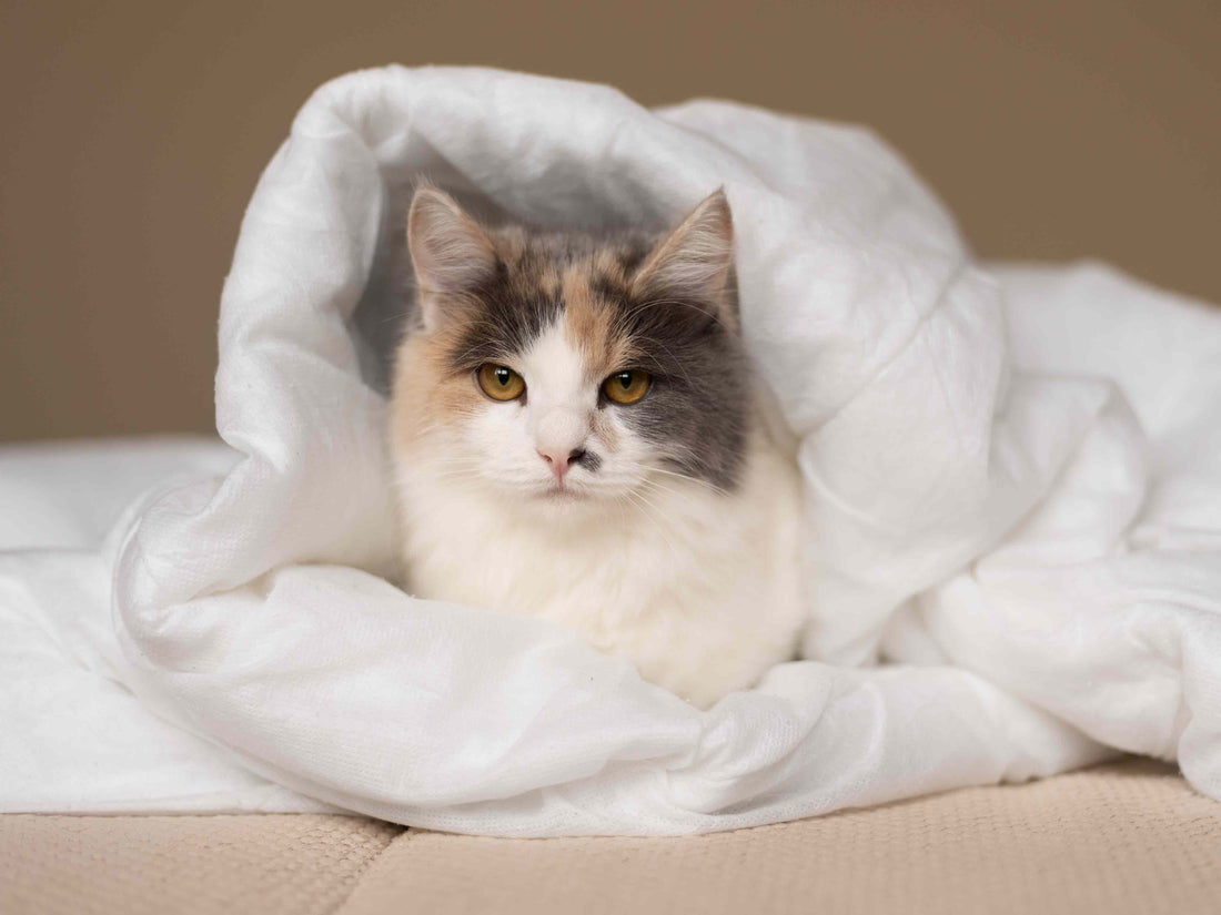 ¿Por qué mi gato se mueve menos en invierno?
