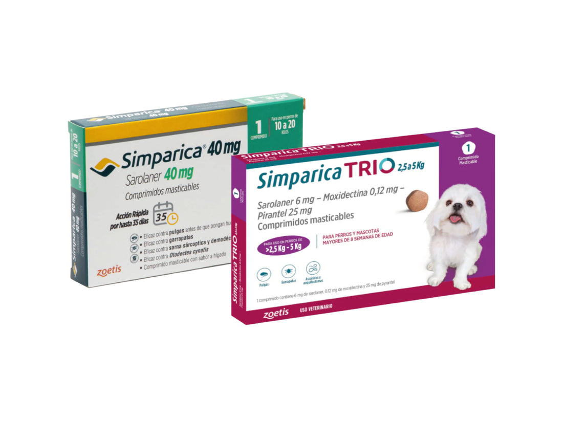 Diferencia entre Simparica y Simparica Trio: ¿son lo mismo?