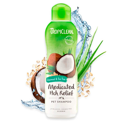 Tropiclean Shampoo Té & Avena 592Ml