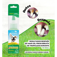 Tropiclean Fresh Gel Dental Perro Sabor Maní 59Ml