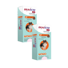 Pack 2x Bravecto Perro 1 Mes 4.5kg - 10kg (100mg)