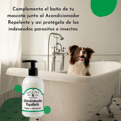 Coolpet Acondicionador Repelente Pulgas & Garrapatas Perros
