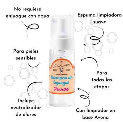 Coolpet Shampoo Sin Enjuague Perros