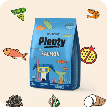 Plenty Perro Adulto Salmón 3 kg
