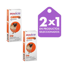 Pack 2x1 Bravecto Perro 4.5 - 10kg (250mg)