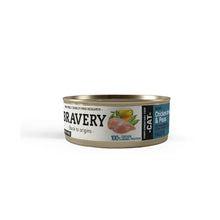 Bravery Wet Food Pollo y Guisantes Gato Adulto Lata 70 Gr