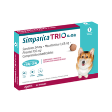 Simparica Trio 10 - 20kg 1 Comprimido