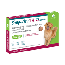 Simparica Trio 20 - 40kg 3 Comprimidos
