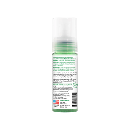 TropiClean Fresh Breath Espuma Dental para Perros 133 ml