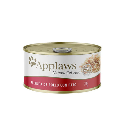 Applaws Gato Pechuga de Pollo - Pato con Caldito 70gr
