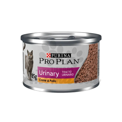 Lata Pro Plan Gato Urinary Tract Carne de Res & Pollo 85gr