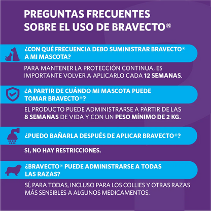 Bravecto Perro 40 - 56 kg (1400 mg)