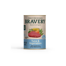 Bravery Wet Food Atun & Vegetales Perro Adulto Lata 290 Gr