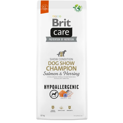 Brit Care Hypoallergenic Dog Show Champion Salmón & Caballa 12 kg