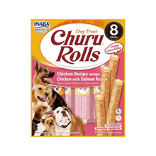 Churu Rolls Perro Pollo Salmón 8 Unidades