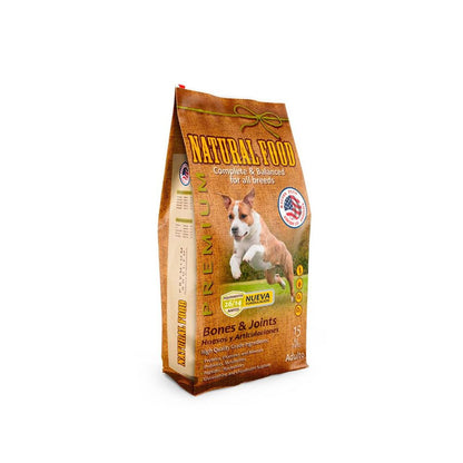 Natural Food Perro Bones & Joint Premium 15 Kg