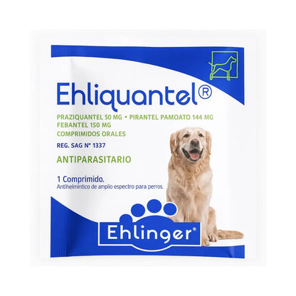 Pack 12 Antiparasitario  Ehliquantel