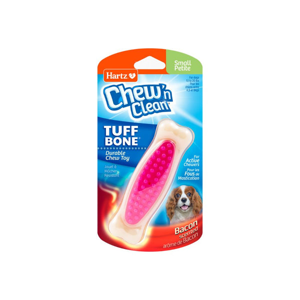 Clean Tuff Bone Chew And Clean Hartz Chew 'n Clean Tuff Bone Bacon