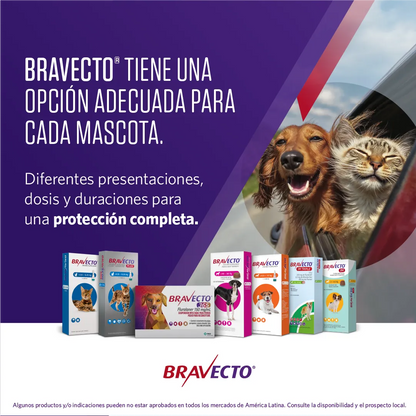 Bravecto Perro 1 Mes 20 - 40 kg (400 mg)