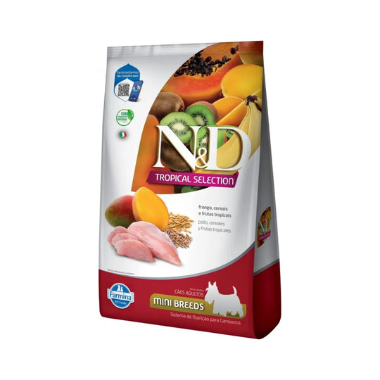 N&D Tropical Perro Adulto Raza Pequeña Pollo 2,5 Kg