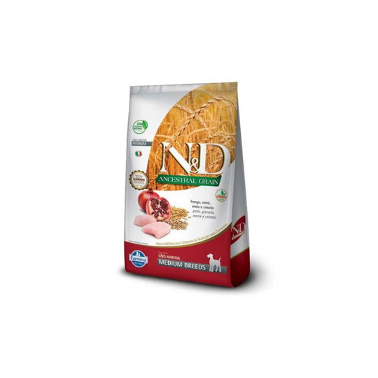 N&D Ancestral Perro Adulto Raza Mediana Pollo