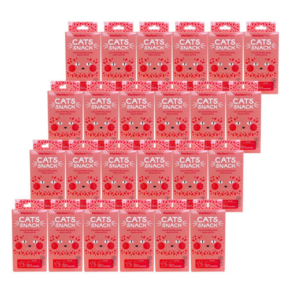 Pack 24x Cats Snack Relleno Pollo Camarón 80gr