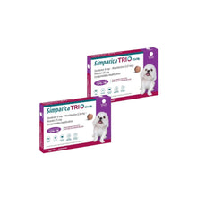 Pack 2x Simparica Trio 2.5 - 5 k 3 Comprimidos
