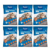 Pack 6x Arena Sanitaria para Gato Traper 9 k