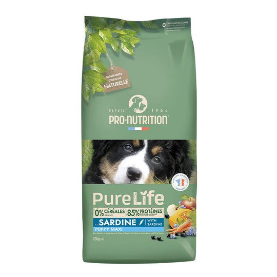 Pure Life Perro Puppy Maxi Sardina 12kg