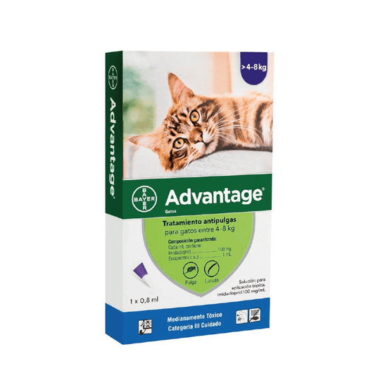Advantage Gato 4 - 8kg (0.8ml)