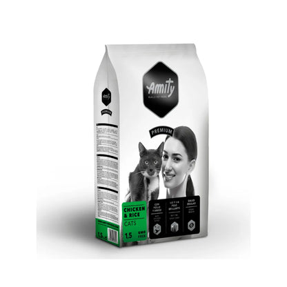 Amity Premium Gatos Chicken & Rice 1.5 kg