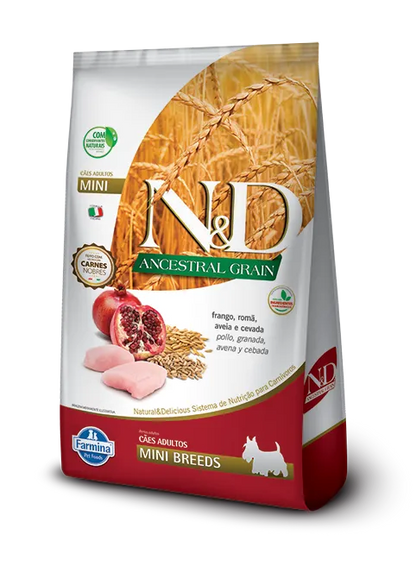 N&D Ancestral Pollo Perro Adulto Mini 10 kg