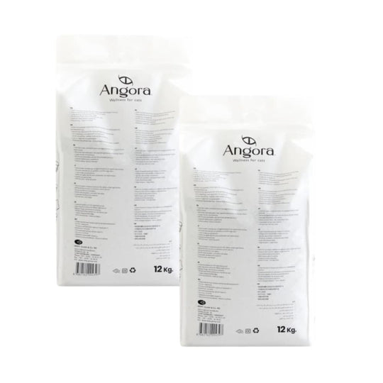 Arena Angora Carbón Activado 24kg (2x12Kg)