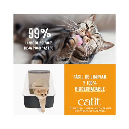 Arena Catit Go Natural Biodegradable Vainilla