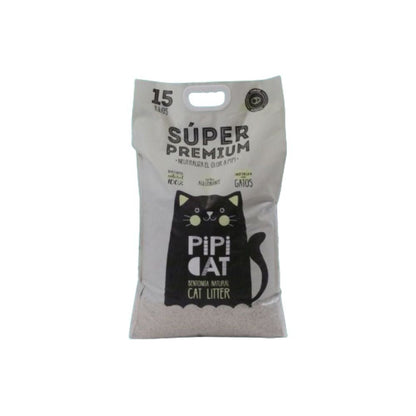 Arena Pipicat Super Premium Carbón Aroma Lavanda 15Kg