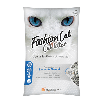 Arena Sanitaria Fashion Cat Bentonita 8Kg
