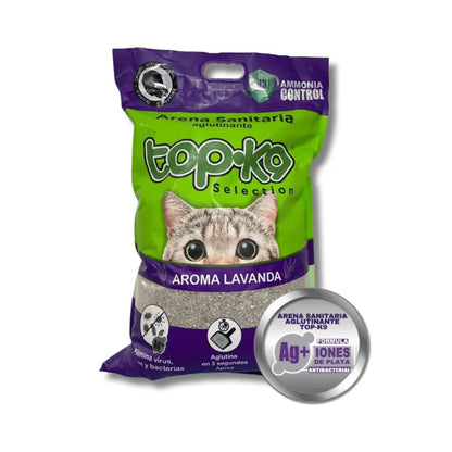 Arena Top K9 Aglutinante 25 Kg Lavanda