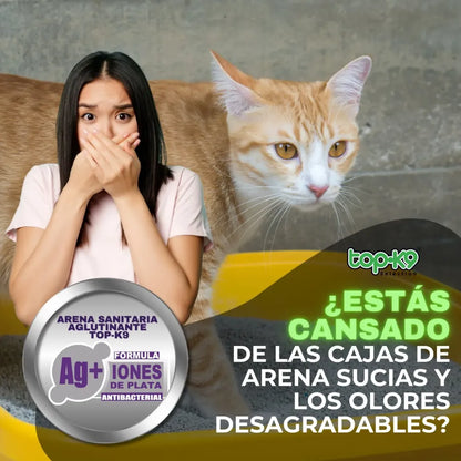 Arena Top K9 Aglutinante 25 Kg Lavanda