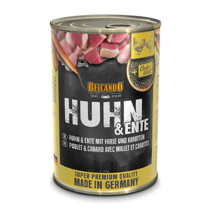 Belcando Lata Pollo Pato Mijo y Zanahoria 400 g