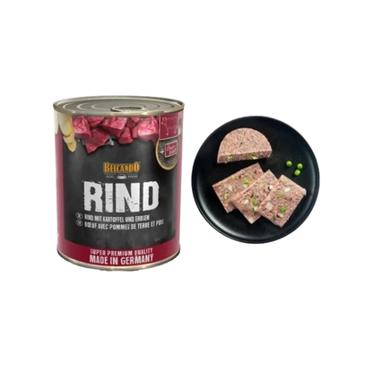 Belcando Lata Ternera con Patata y Guisantes 800 g