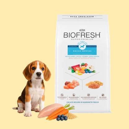 Biofresh Super Premium Perro Cachorro Razas Medianas 10Kg