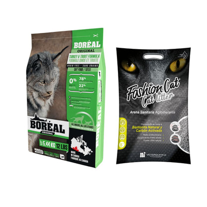 Boréal Gato Original Pavo y Trucha