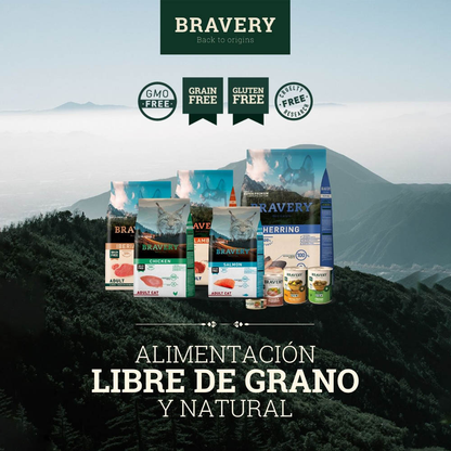Bravery Perro Mini Adulto Pollo Razas Pequeñas
