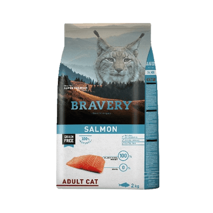 Bravery Gato Adulto Salmón