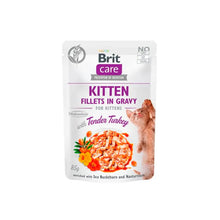 Brit Care Kitten Filetes de Pavo en Salsa 85Gr