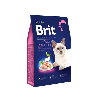 Brit Premium by Nature Cat Adult Chicken 8 kg