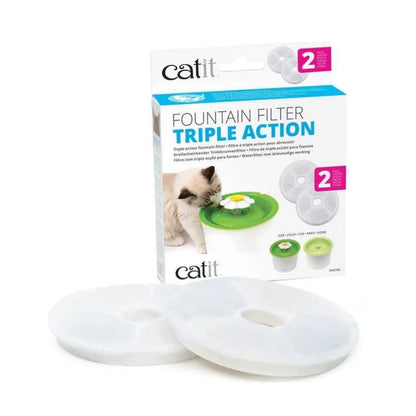 Catit Filtro Fuente Triple Acción 2 Unidades